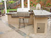We can help design and install your outdoor entertainment area, including grills and furniture.